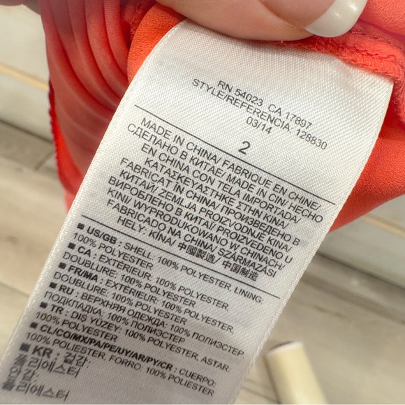 Banana republic cinched waist cutout back blouson dress ❤️ - Picture 6 of 6